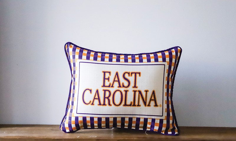 Pillow - ECU Gingham