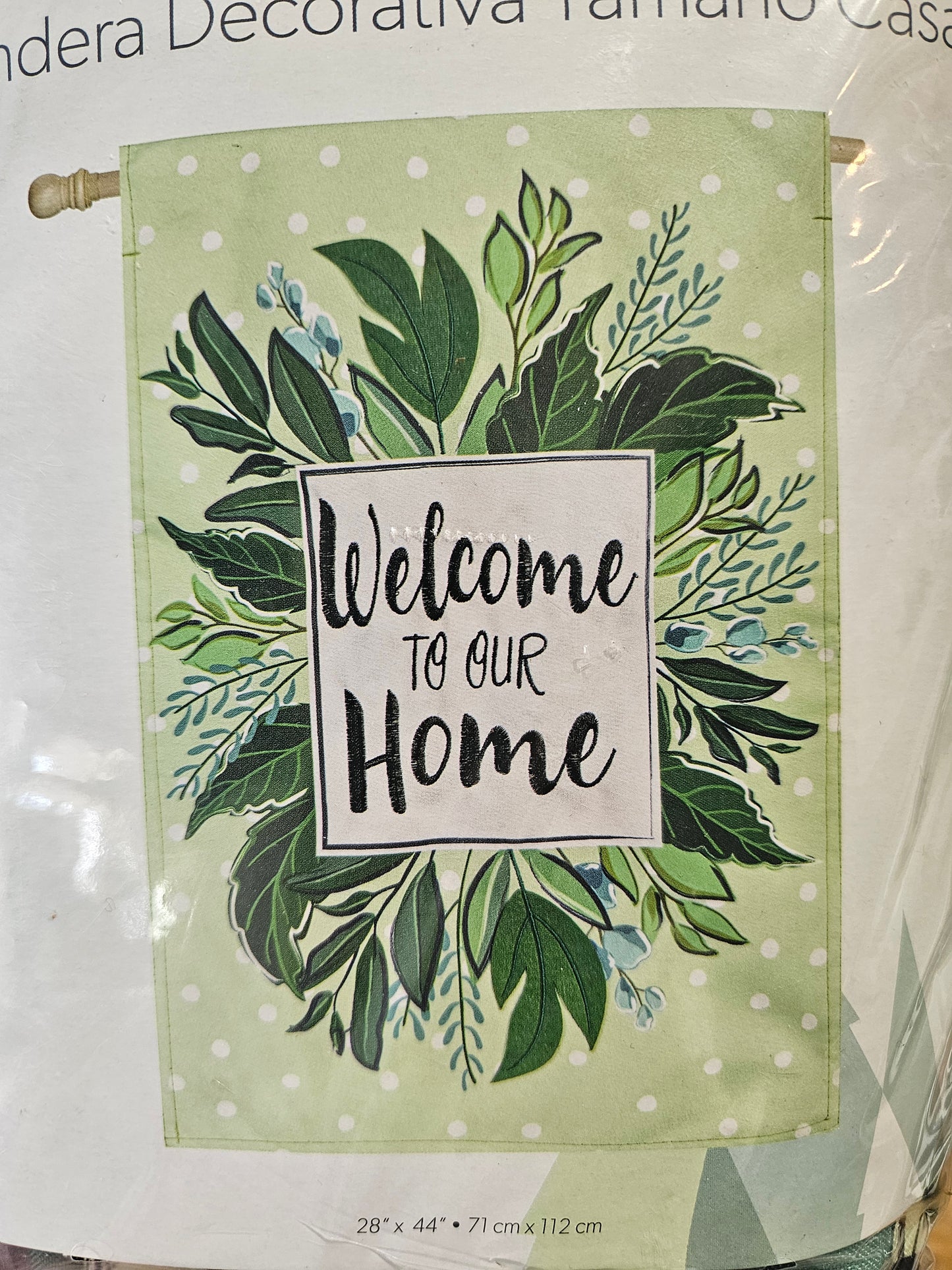 House Flag - Welcome to Our Home