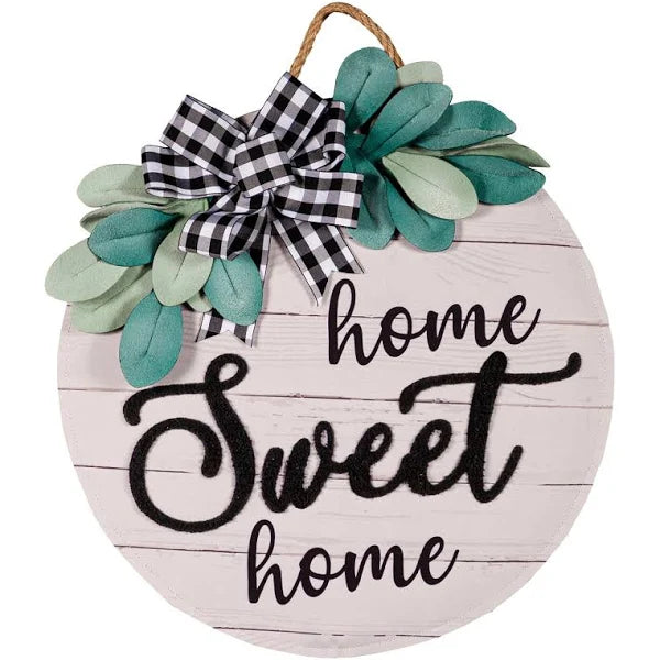 Home Sweet Home Euc Door Decor