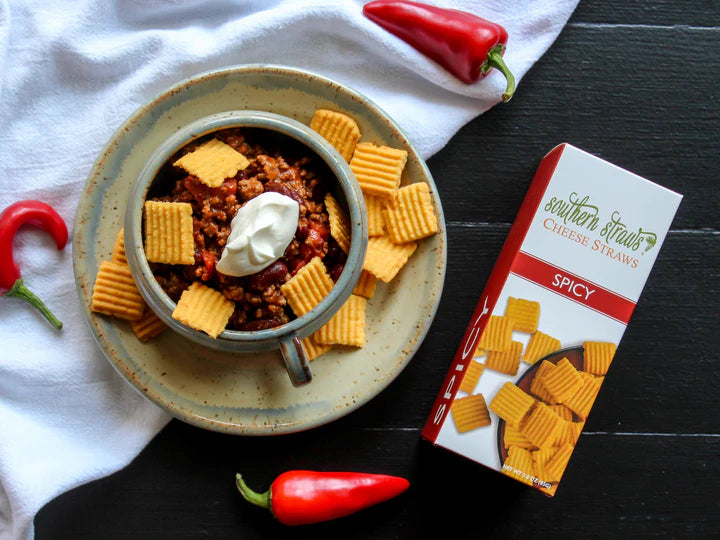 1lb Bag Cheese Straws - Spicy Cheddar
