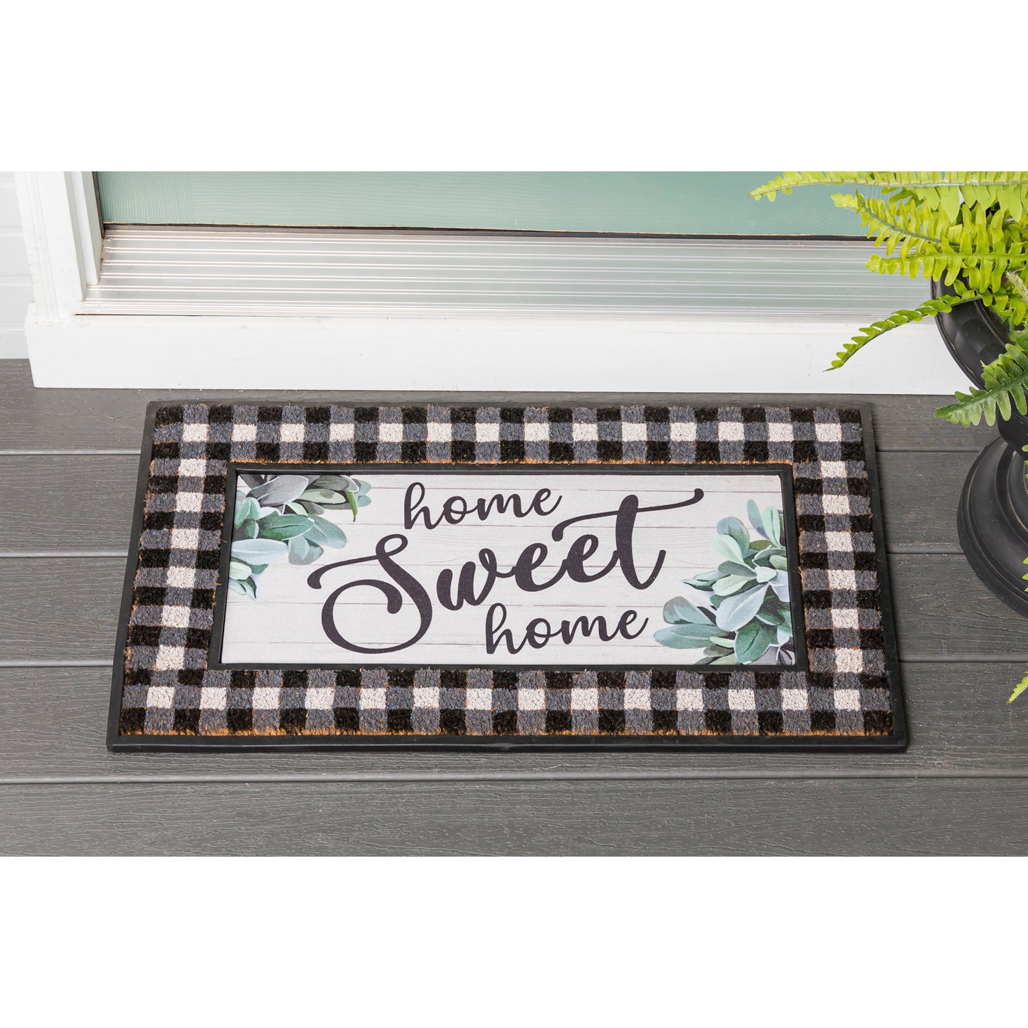 Home Sweet Home Eucalyptus Sassafras Mat