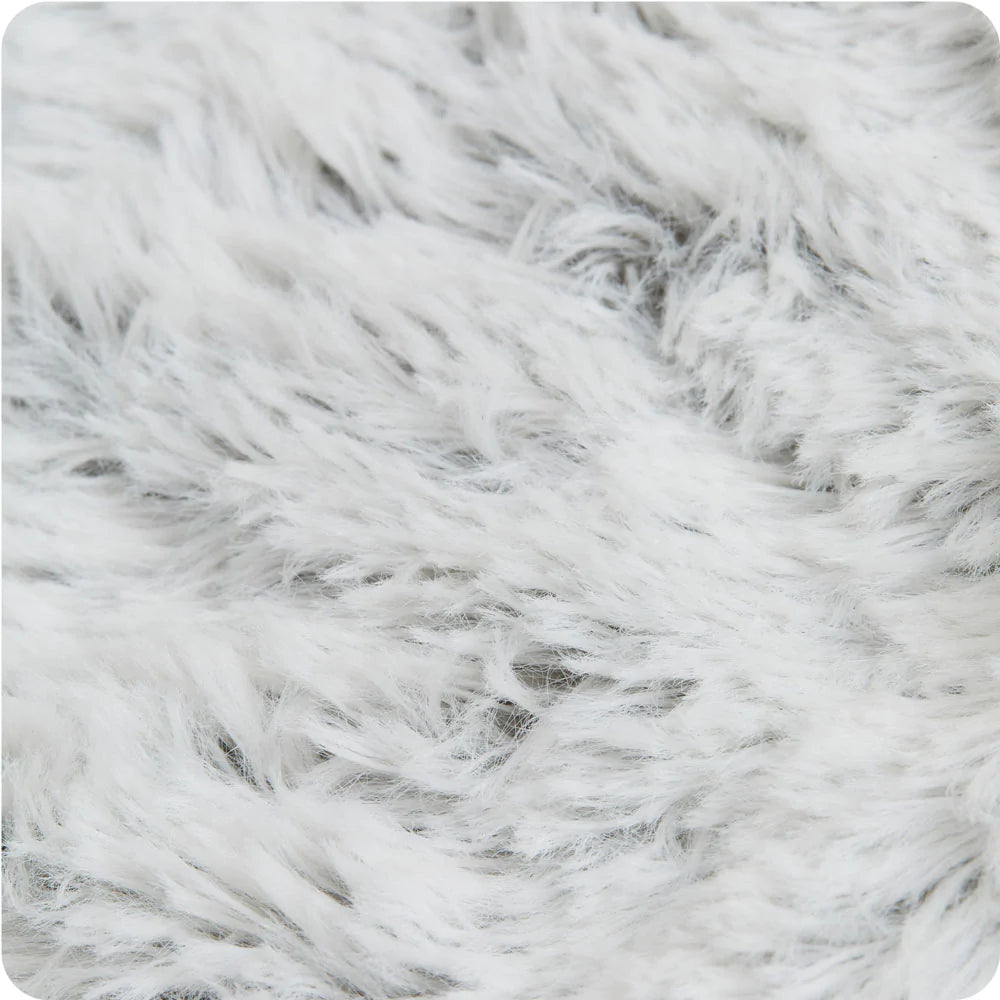 Marshmallow Gray Warmies Heart