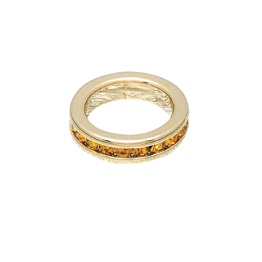 Maya J Birthstone Charm Gold