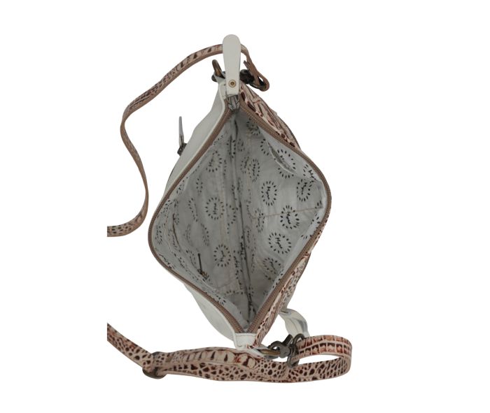 Smokey Blaze Leather & Harion Bag