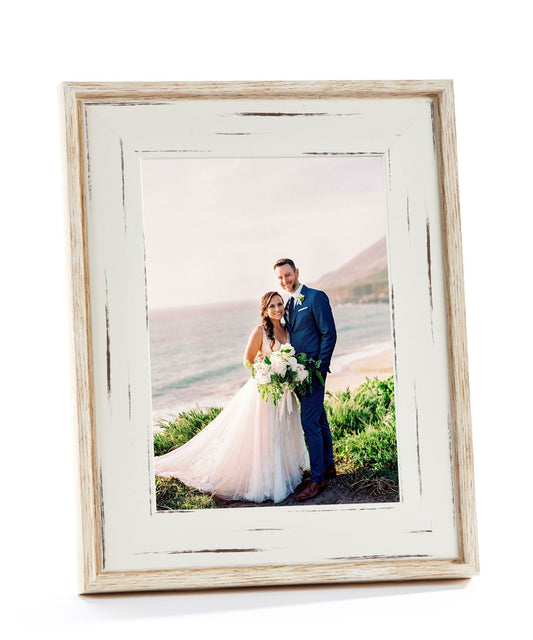 4x6 Whitewash Photo Frame