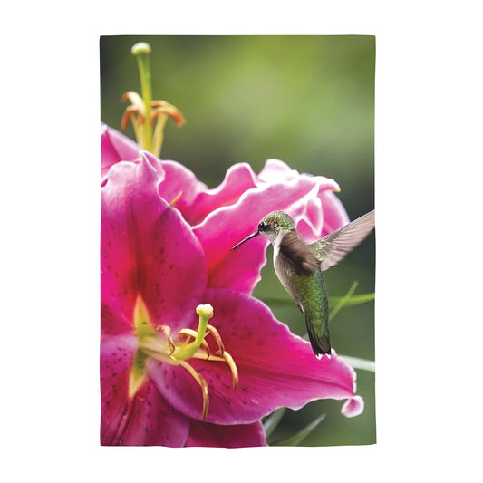 Garden Flag - Humming in the Garden