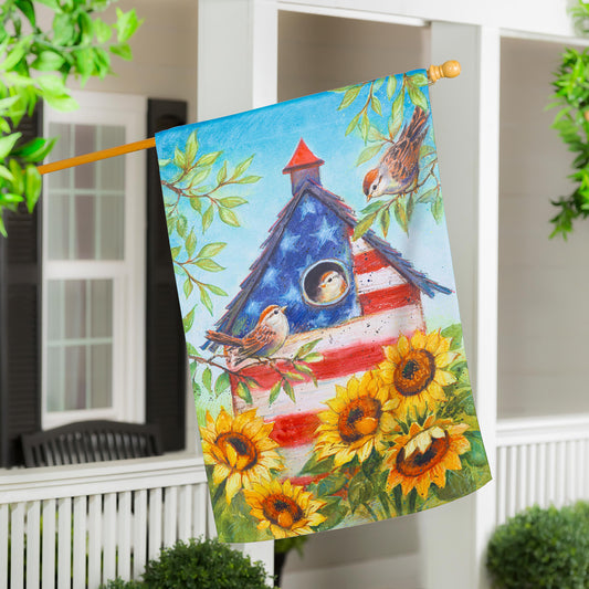 House Flag - Stars & Sparrows