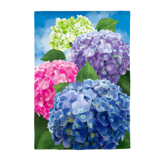 House Flag - Multicolor Hydrangeas
