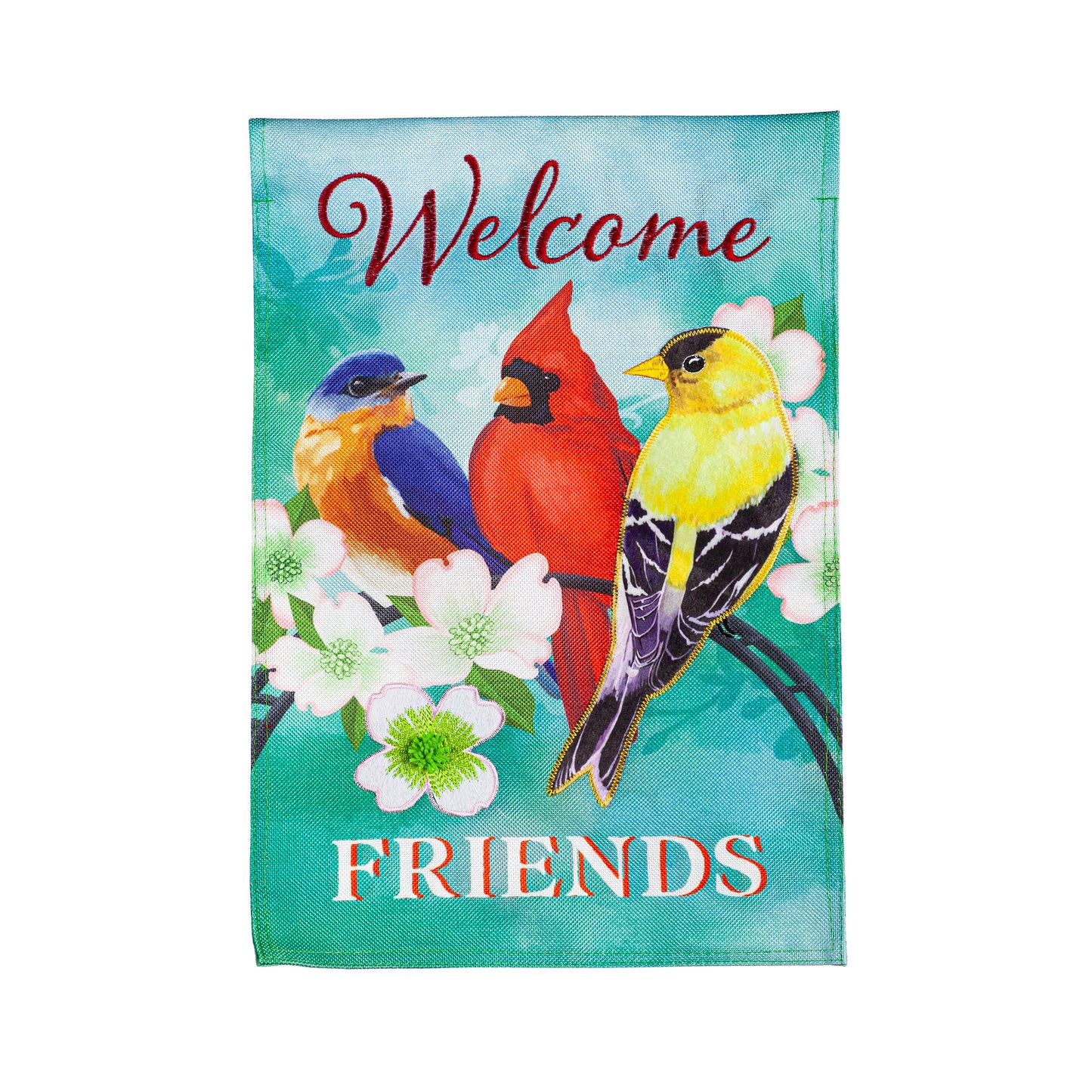 Garden Flag - Welcome Friends