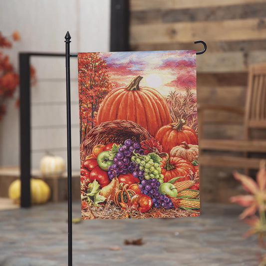 Garden Flag - Plentiful Harvest Suede