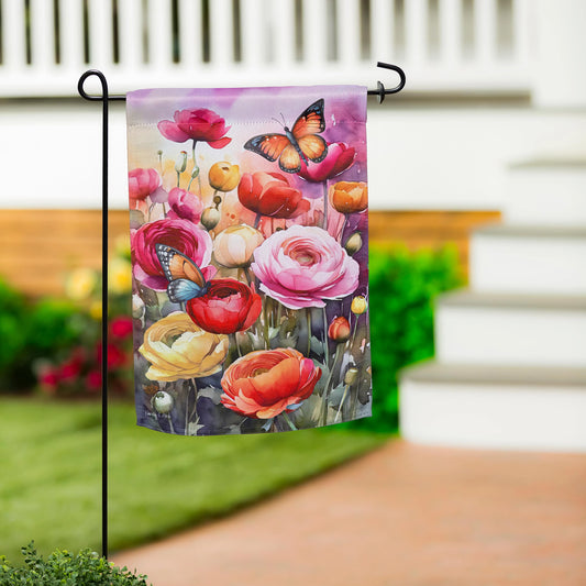 Garden Flag - Sunset Garden
