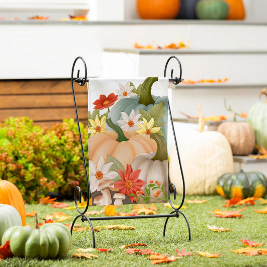 Garden Flag - Pumpkin Patch Suede