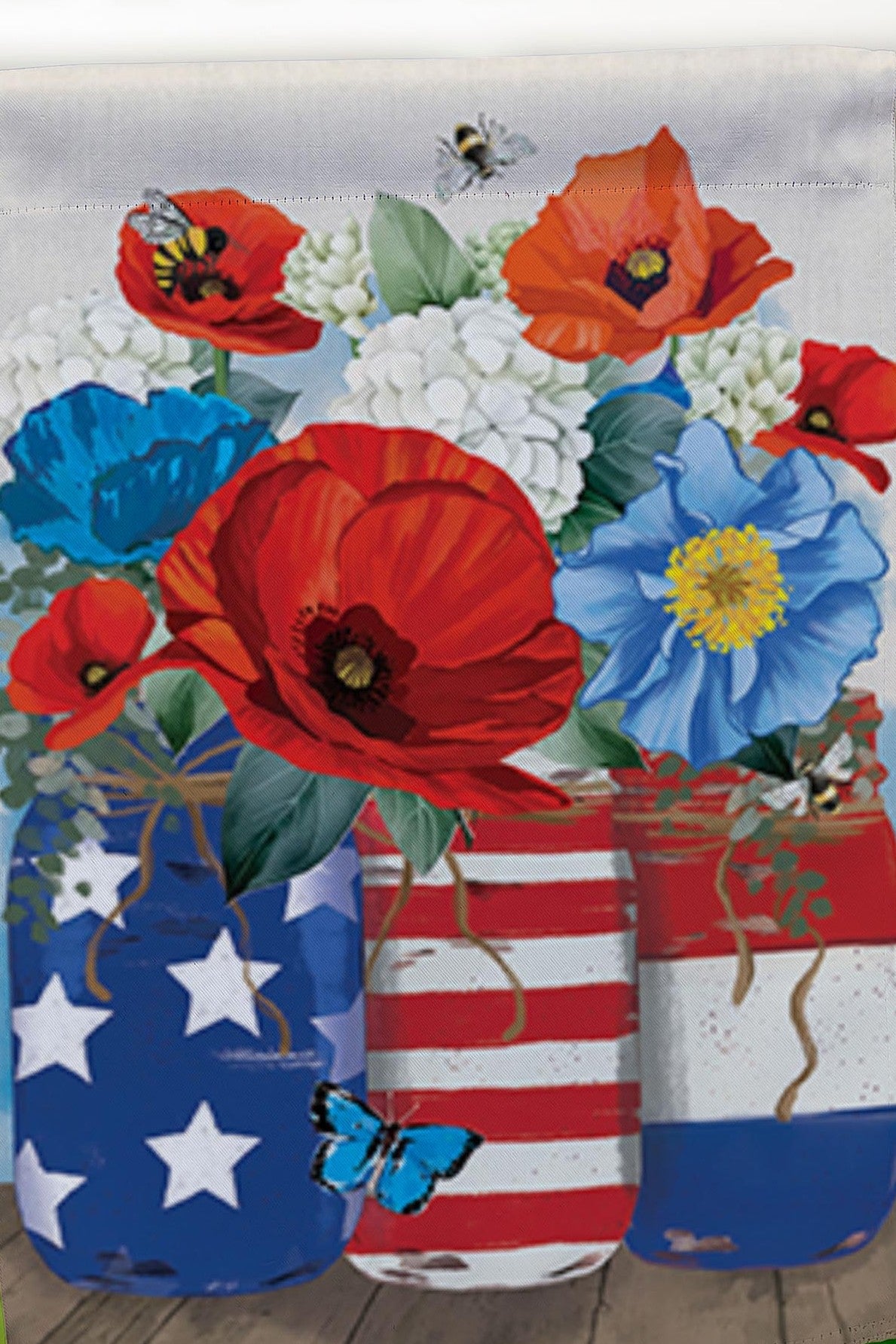 House Flag - RWB Jars