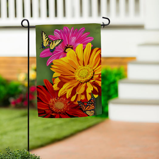 Garden Flag - Giant Gerbera