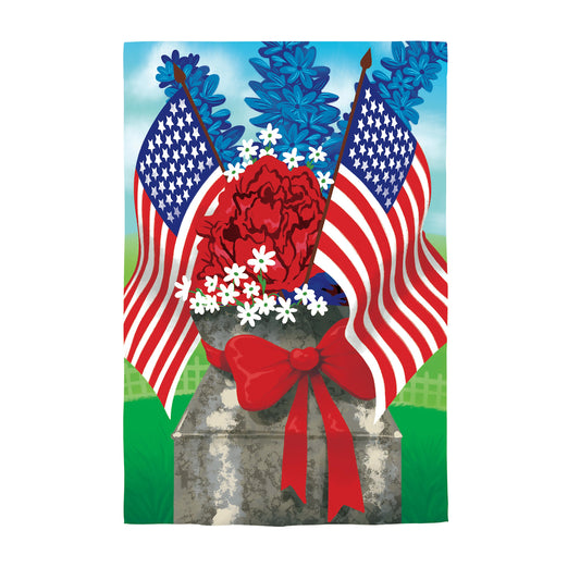 House Flag - Patriotic House Flag
