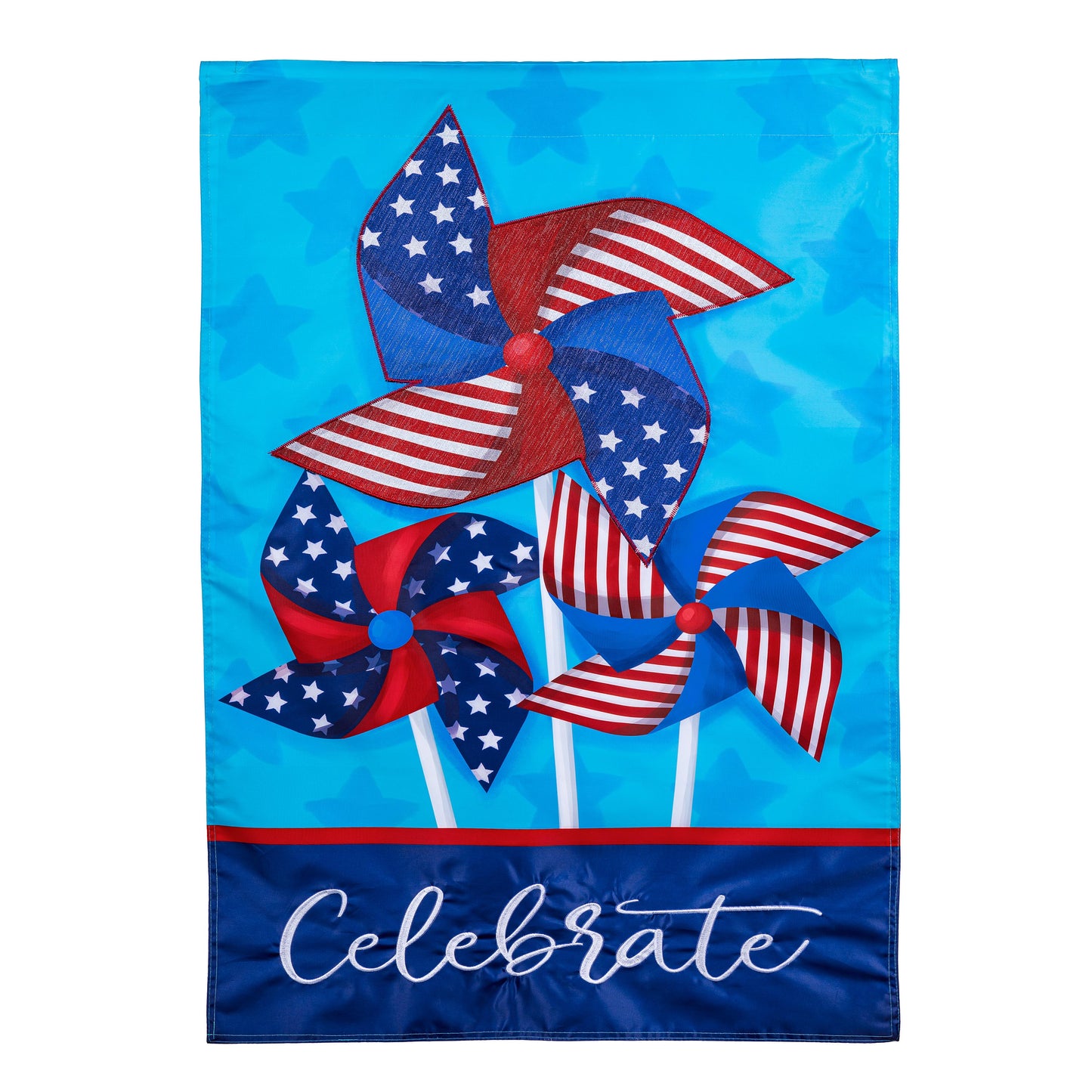 House Flag - Celebrate Pinwheel