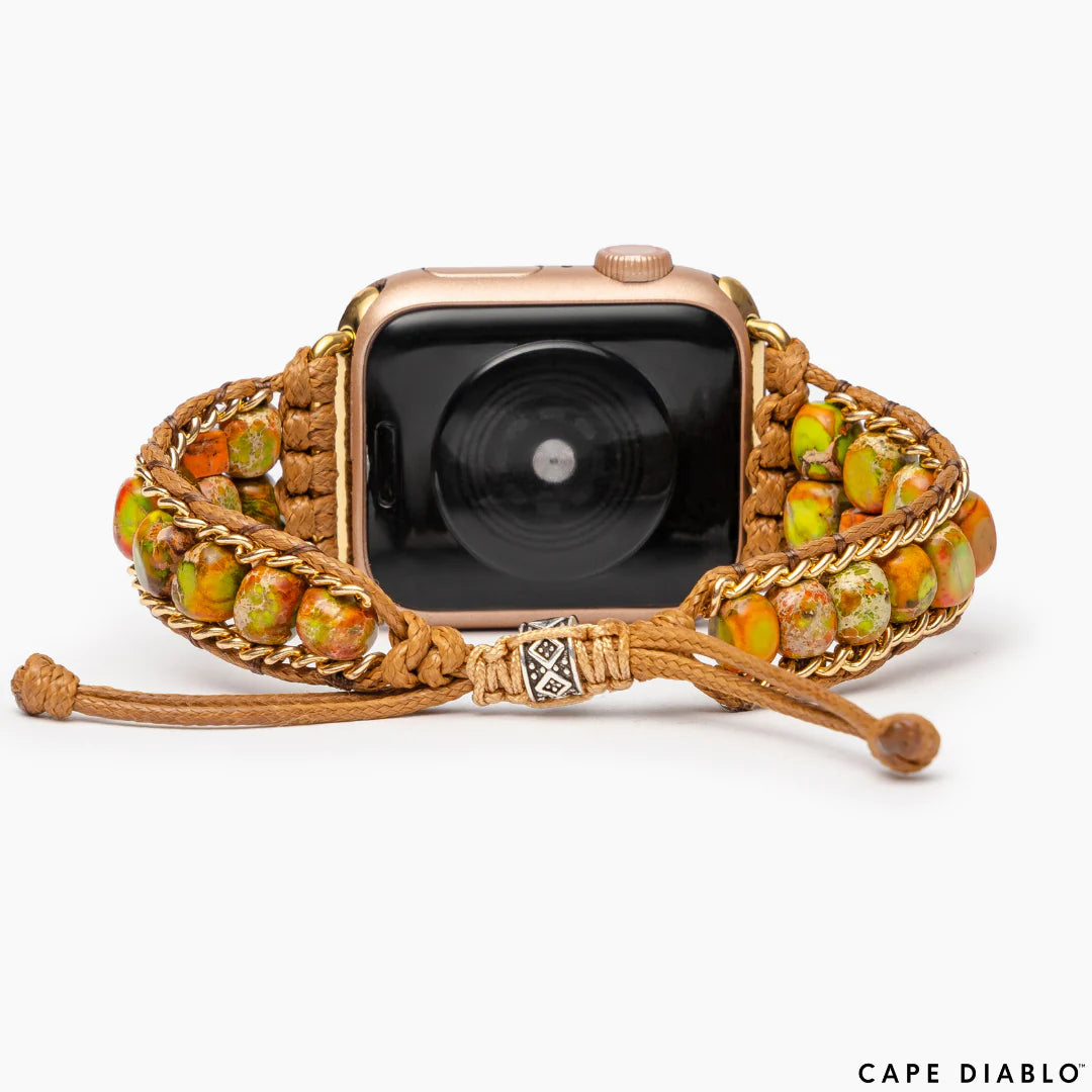 Tropical Jasper Apple Watch