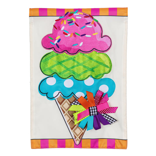 Garden Flag - Sweet Summer Ice Cream