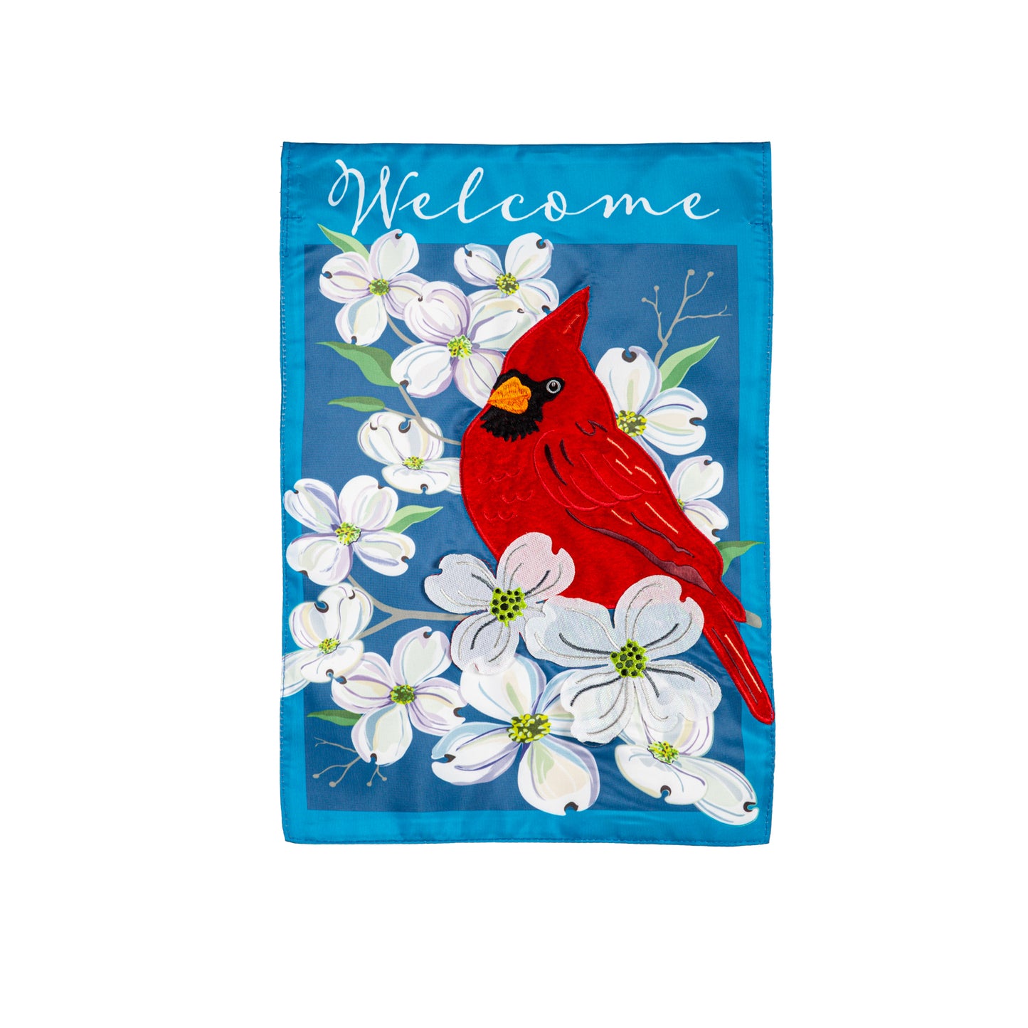 Spring Dogwood Cardinal Garden Flag