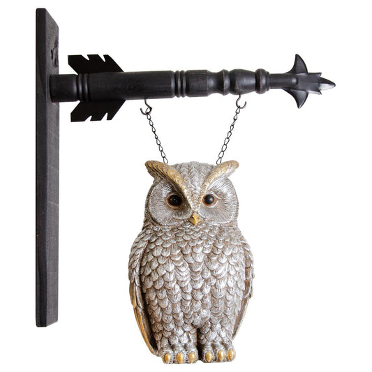 Arrow Replacement - 11.5" Silver/Gold Metallic Owl