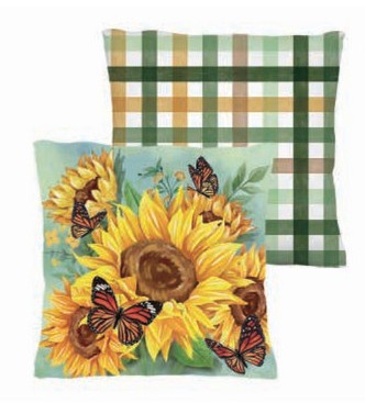 18' Pillow Cover - Butterfly Glow