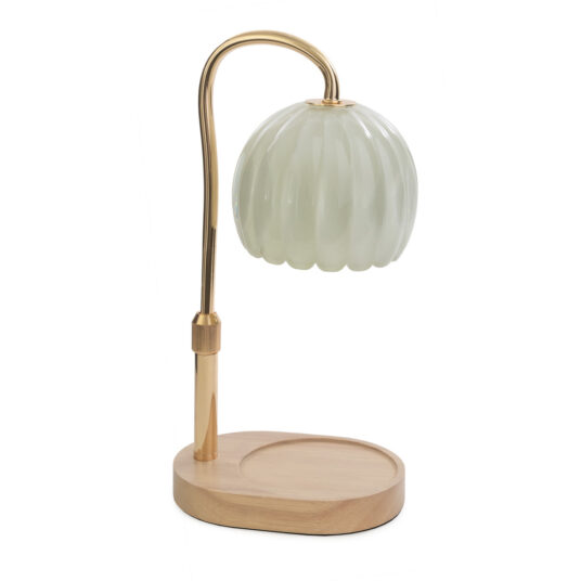 Candle Warmer Lamp - Milk Glass