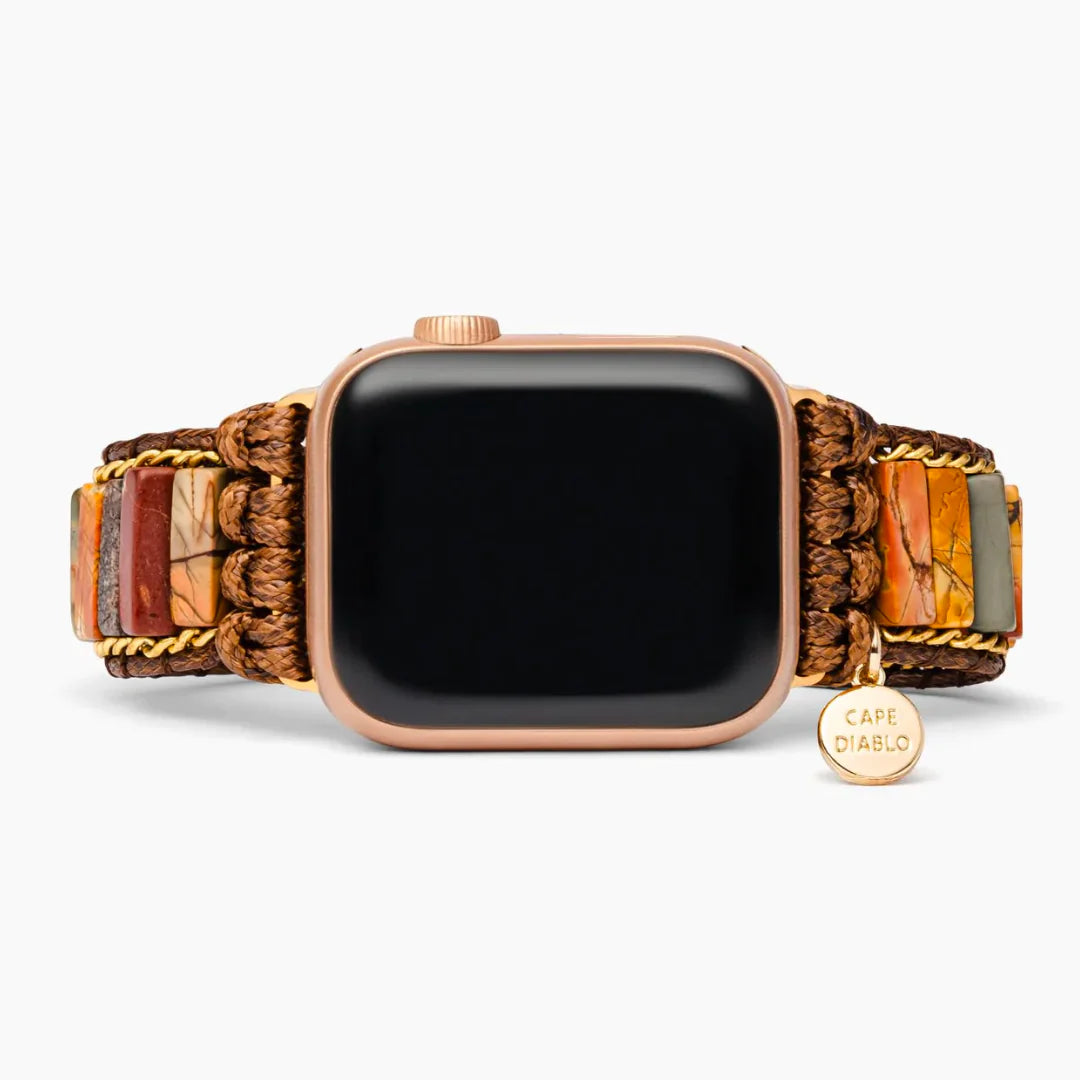 Delicate Picasso Jasper Apple Watch Strap