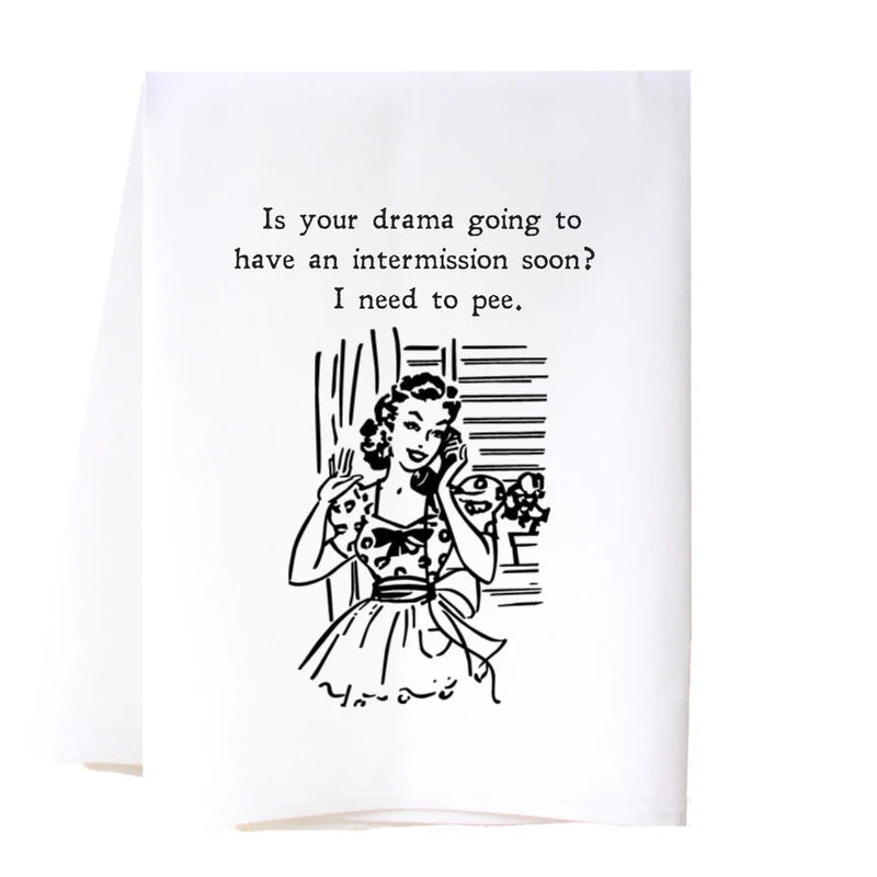 Tea Towel - Drama Intermission