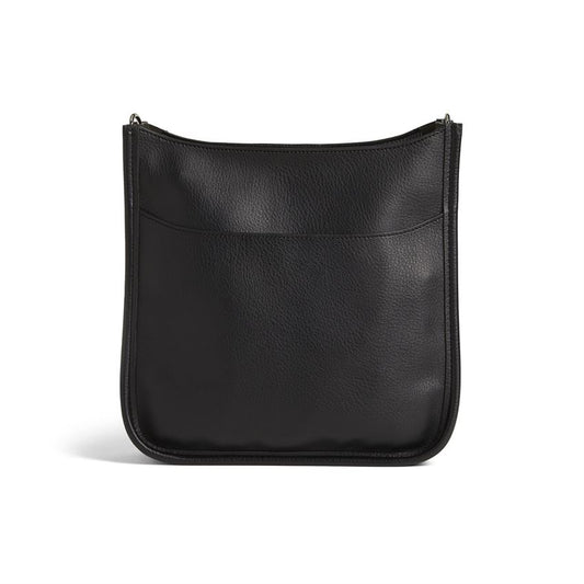 Mini Alma Zip Top Messenger Bag - Black