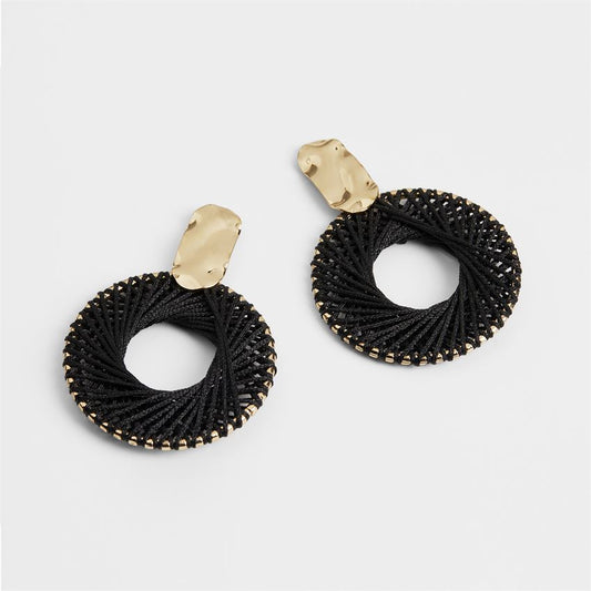 Tia Earrings - Black