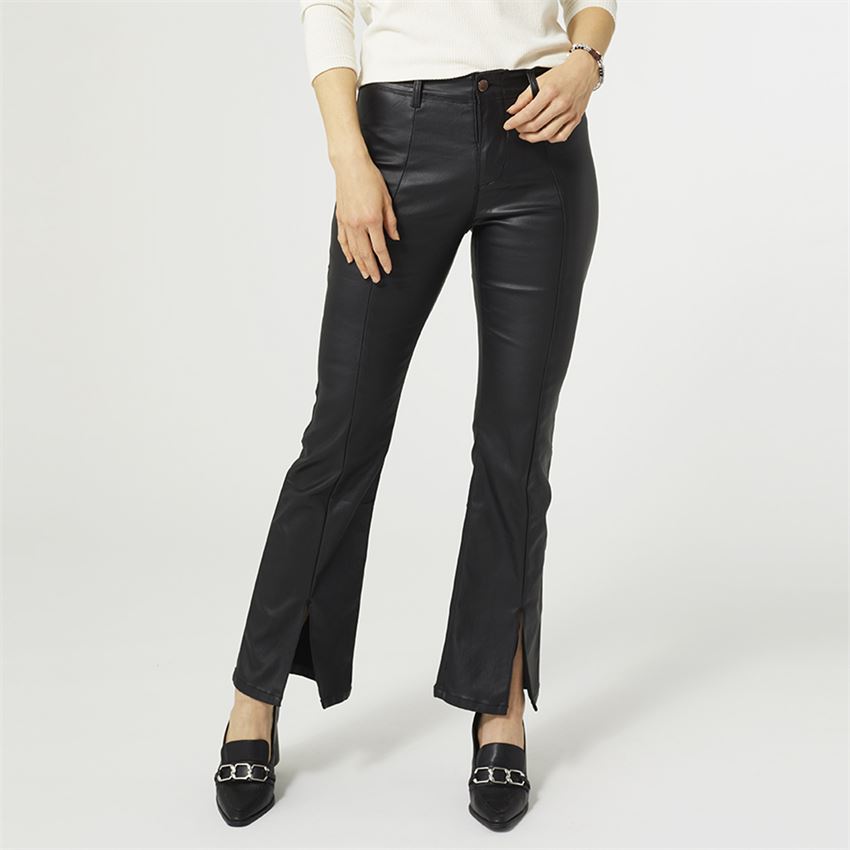 OMG ZoeyZip Bootcut Faux Leather Pants