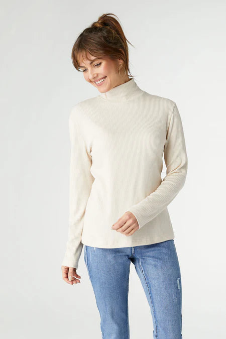 Reign Long Sleeve Turtleneck - Beige