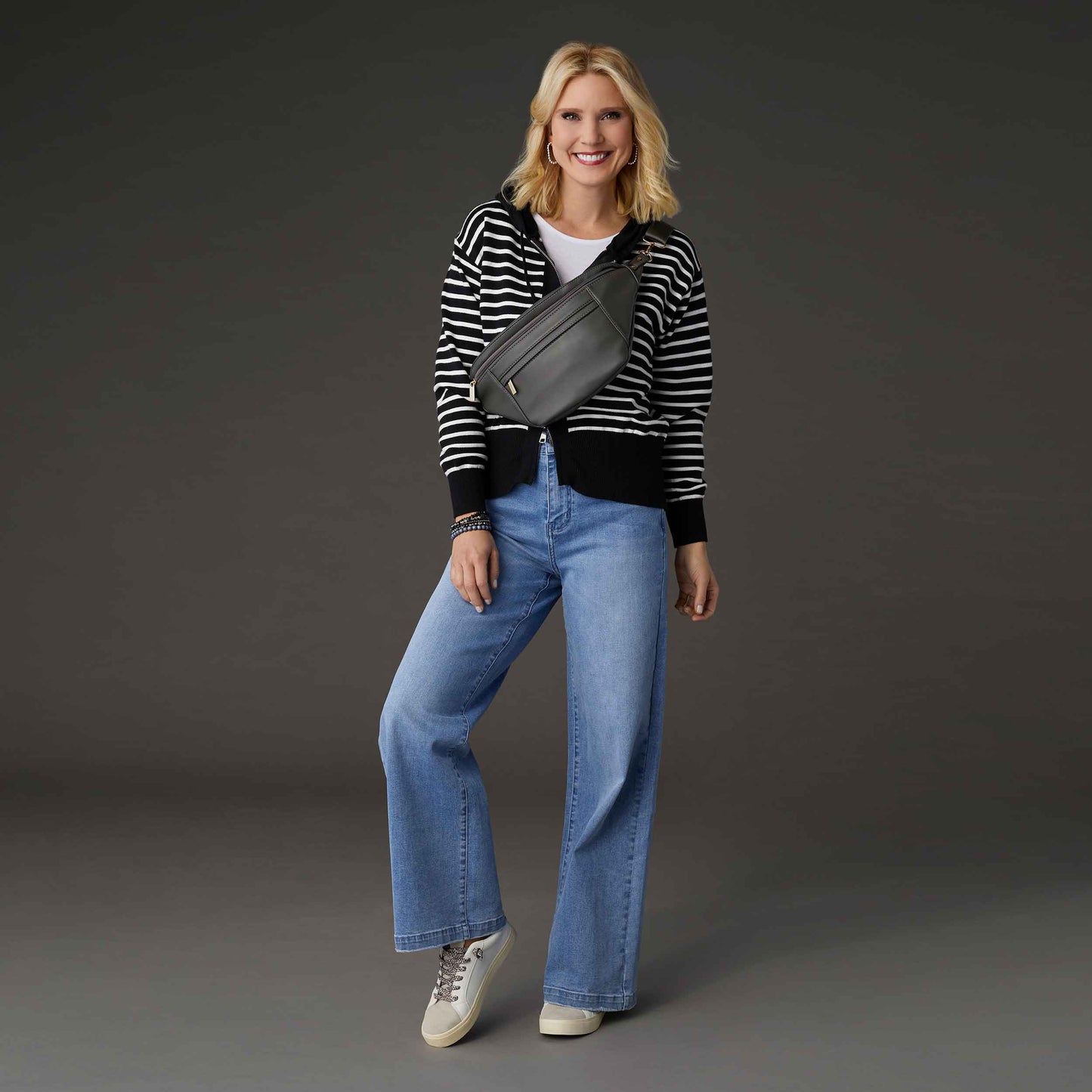 Everstretch Wide Leg - Medium Denim
