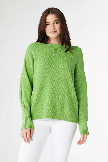 Relaxed Ciana Sweater - Lime