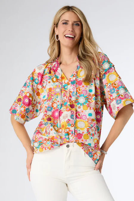 Meadow Printed Top