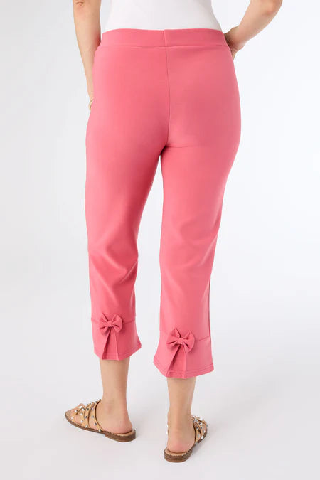 Georgie Bow - Back Capri - Coral