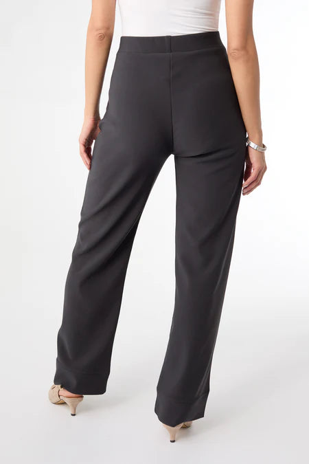 Georgie Wide Leg Bottom - Smoke
