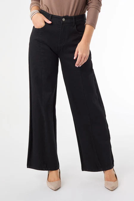 EverStretch Middle Seam Wide Leg - Black