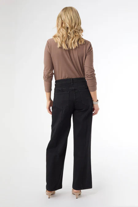 EverStretch Middle Seam Wide Leg - Black