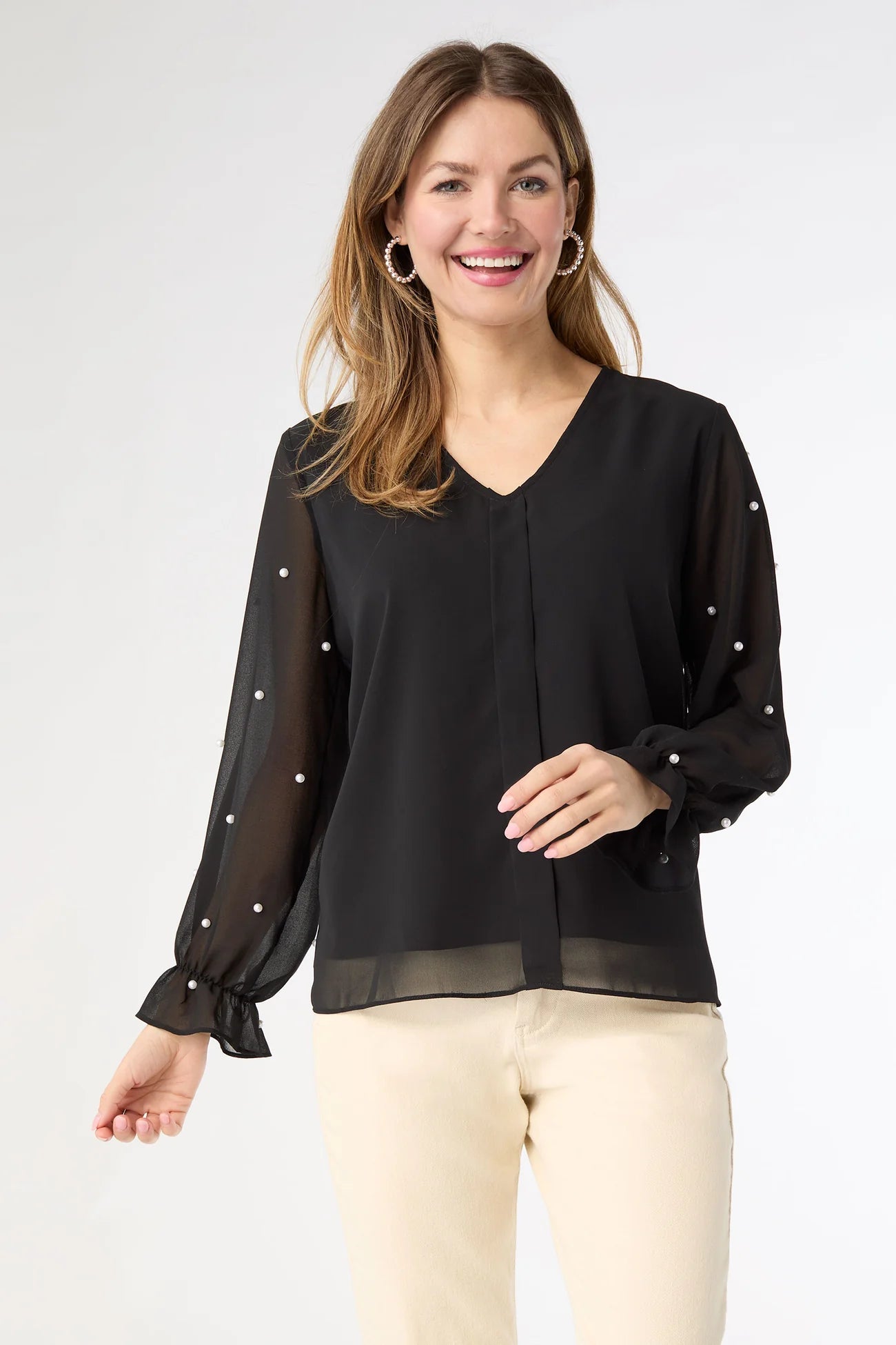 Perla Blouse - Black