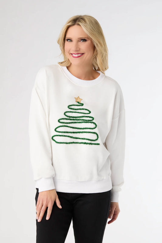 Epihany Sweatshirt - Tinsel Tree