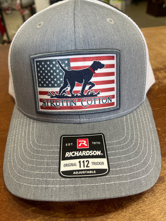 White Trucker - Freedom Pointer H Gry