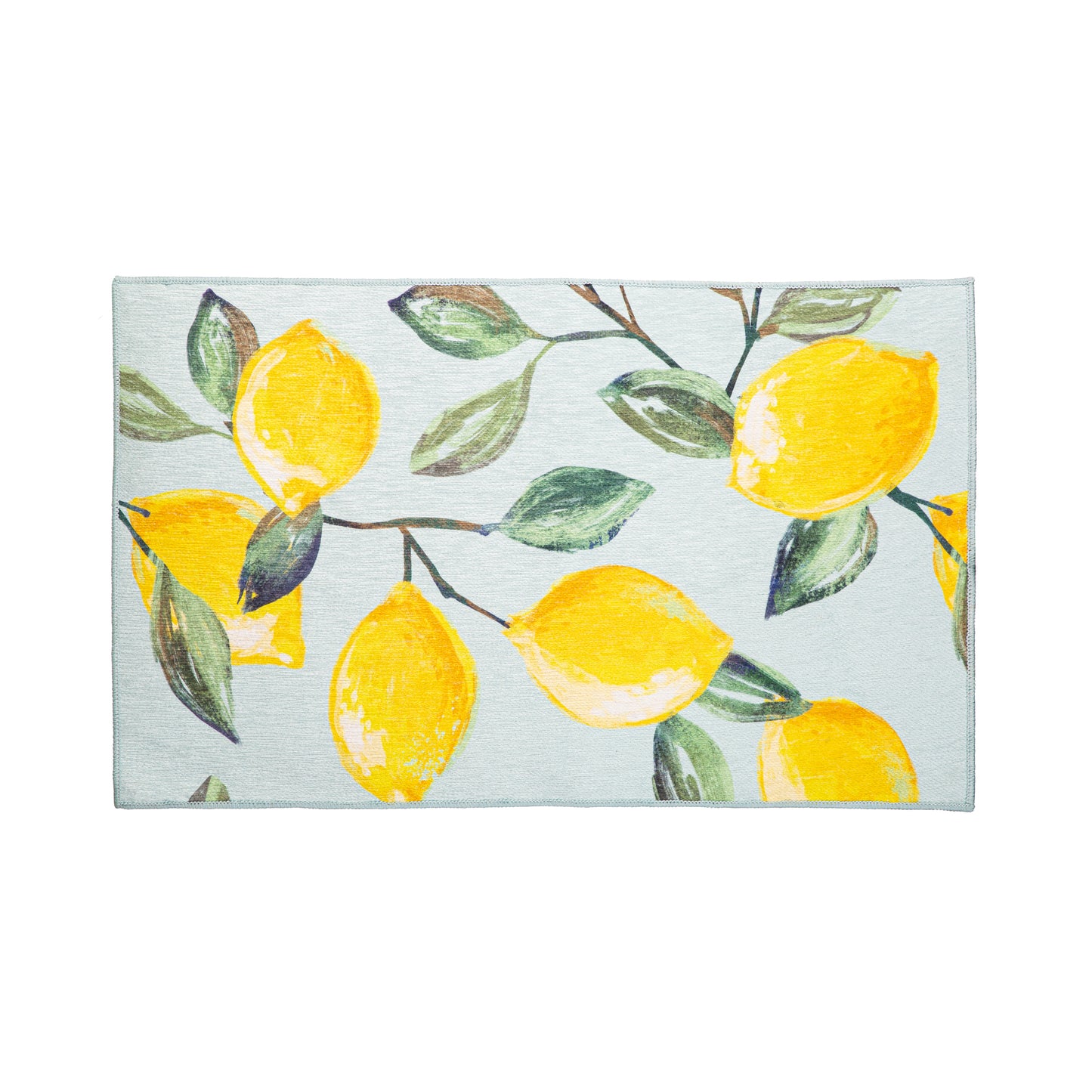 Coastal Citrus Lemons Washable Indoor/Ou