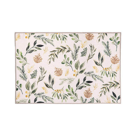 Washable Mat - Shades of Green