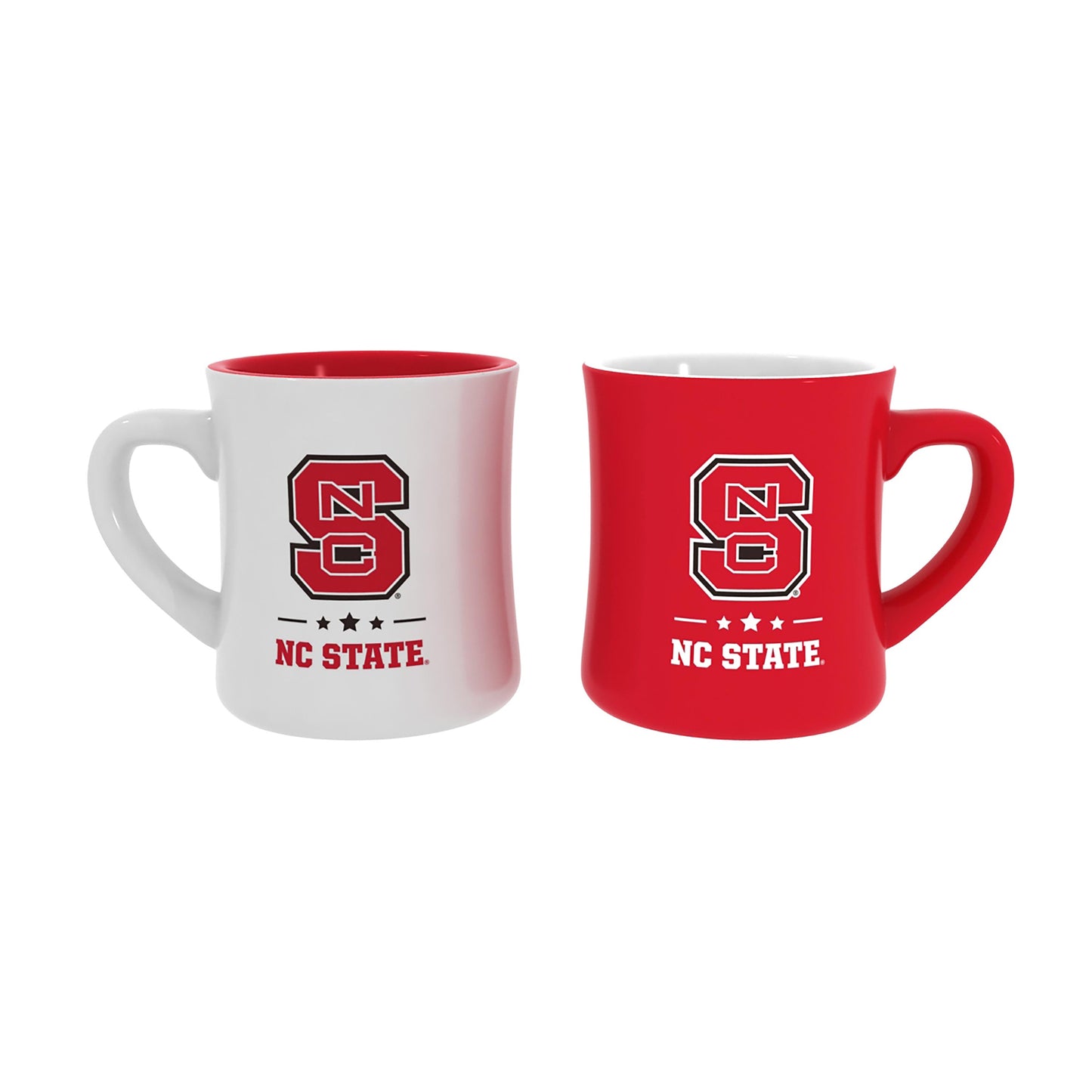 2pc 10oz Ceramic Cup NCSU