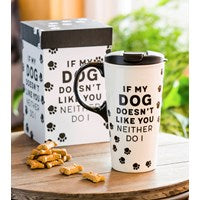17oz Mug in Box - Dog Doesnt Like You