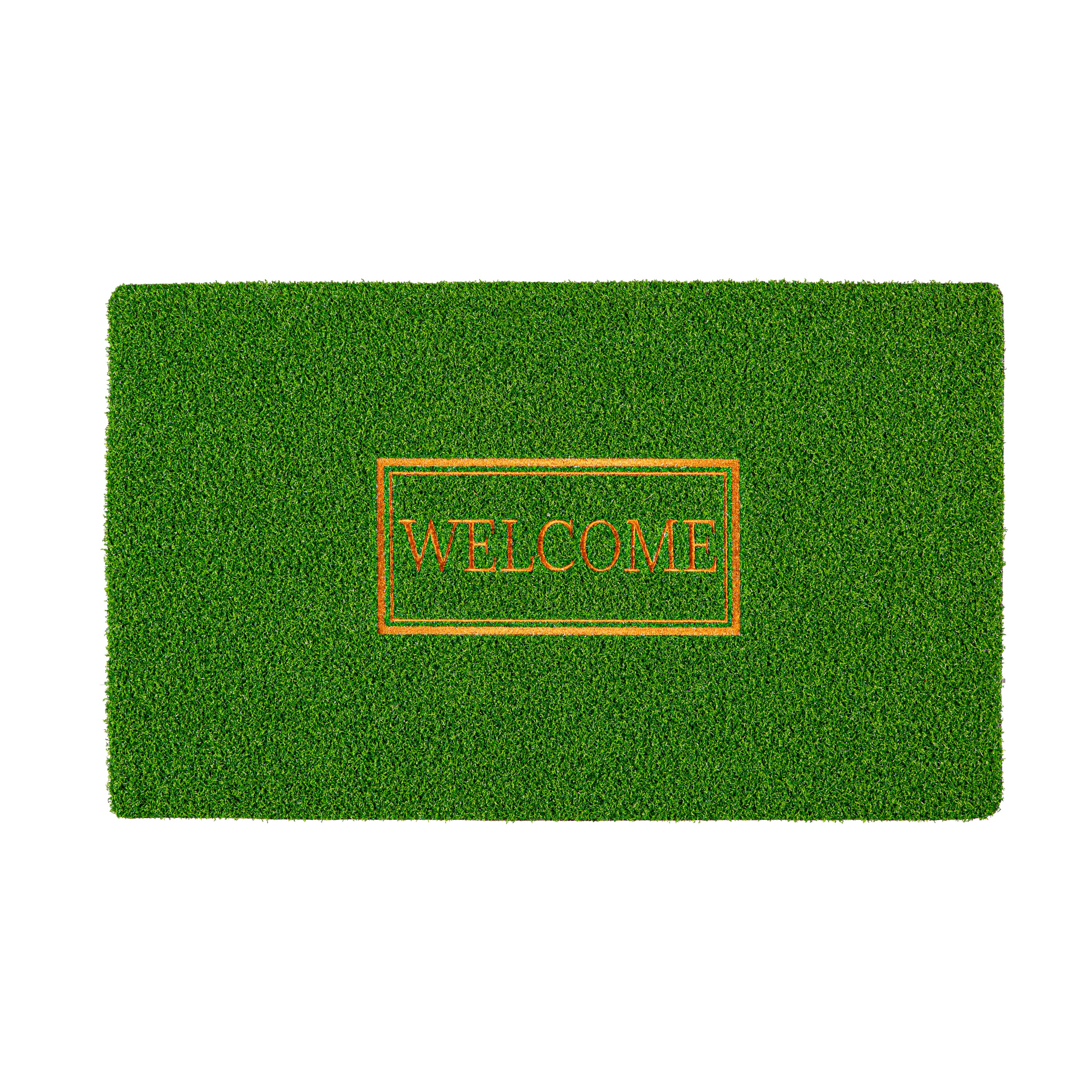 Grass Mat - Embroidered Welcome – High Cotton of Clinton
