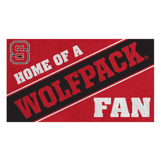 PVC Mat - Home of a Fan NCSU