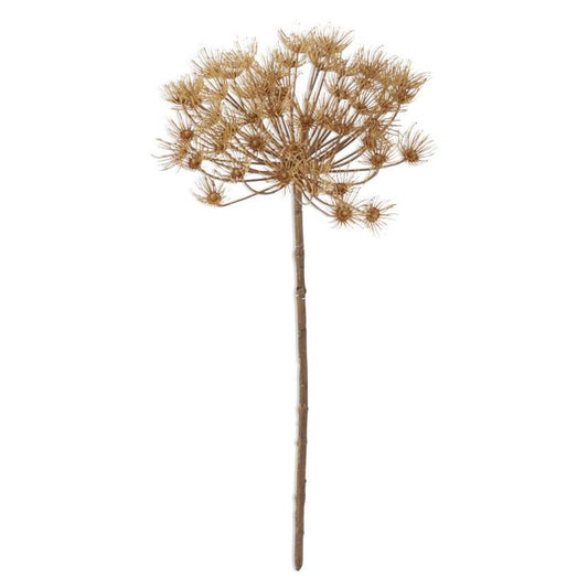 21" Tan Allium Stem