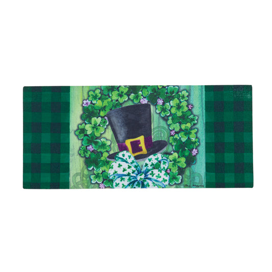 St. Patricks Lucky Hat Wreath Sassafras